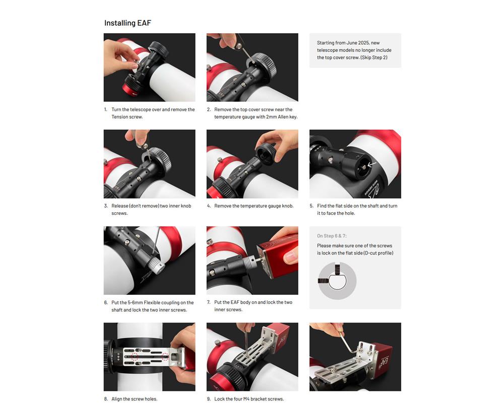 William Optics Apochromatischer 56/269 mm Refraktor Ultra-Cat 56 WIFD